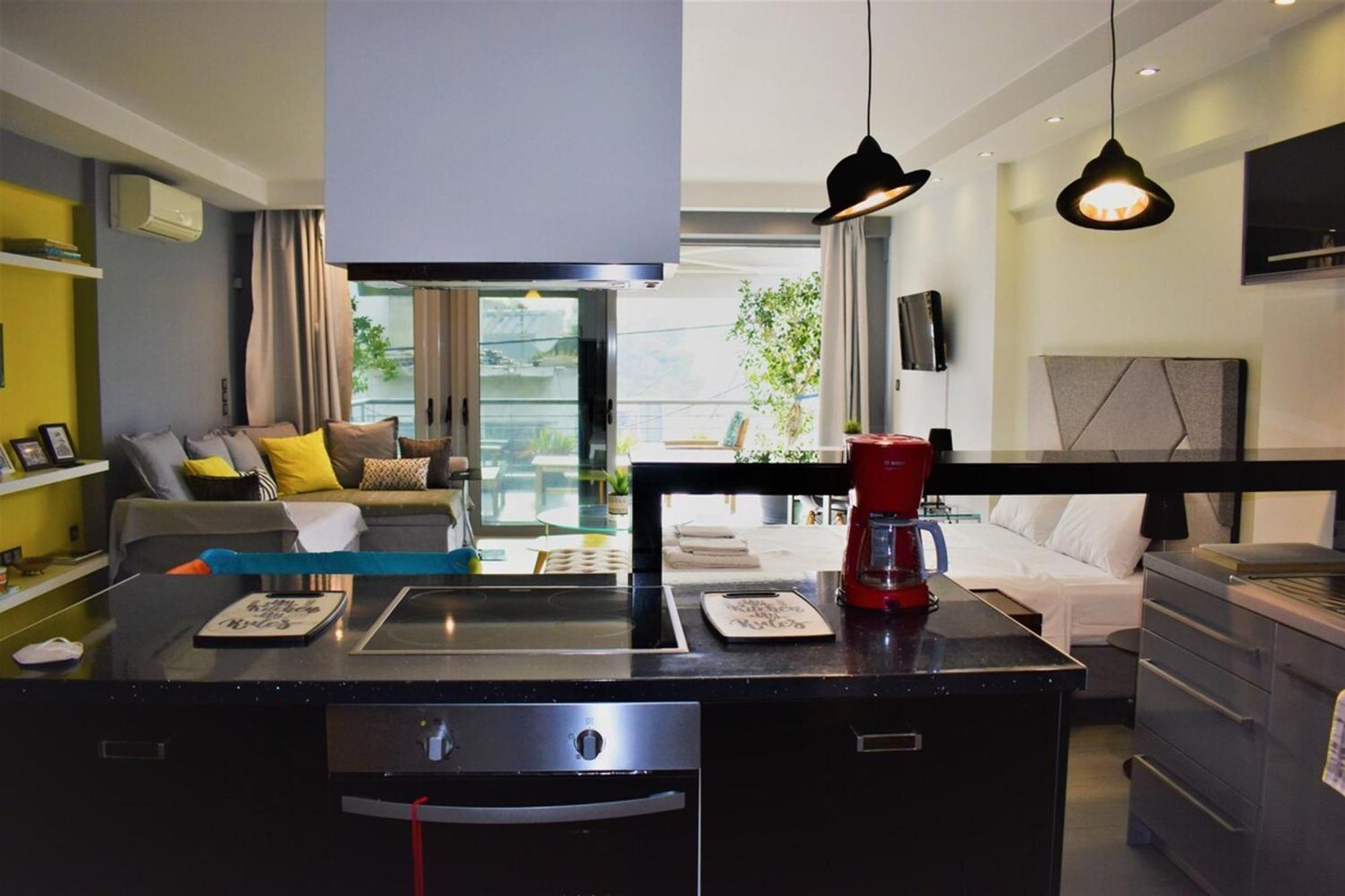 Stylish Boutique Loft With Private Balcony Apartament